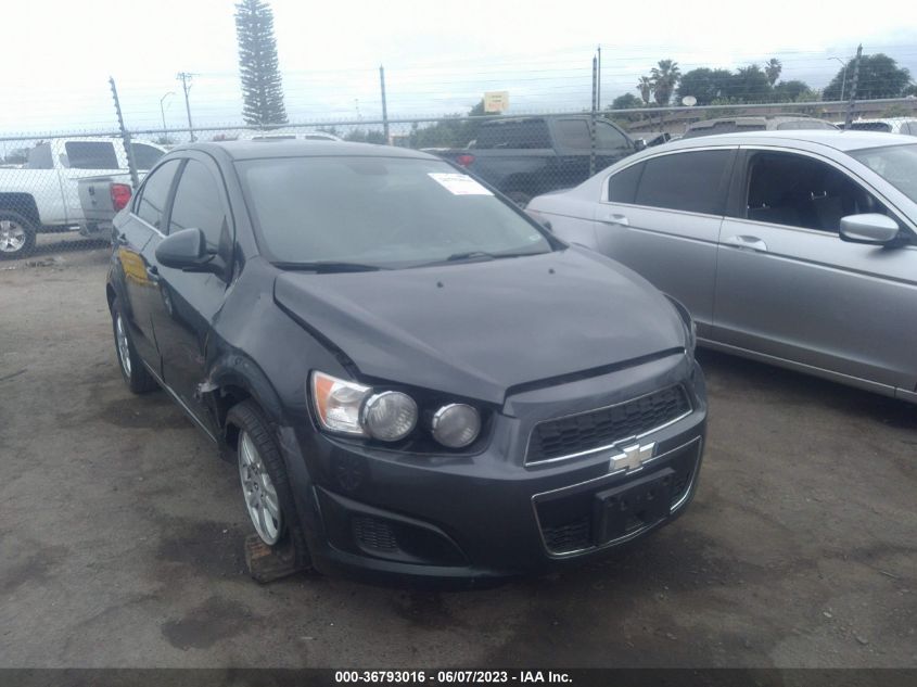 2013 CHEVROLET SONIC LT - 1G1JC5SG5D4186693