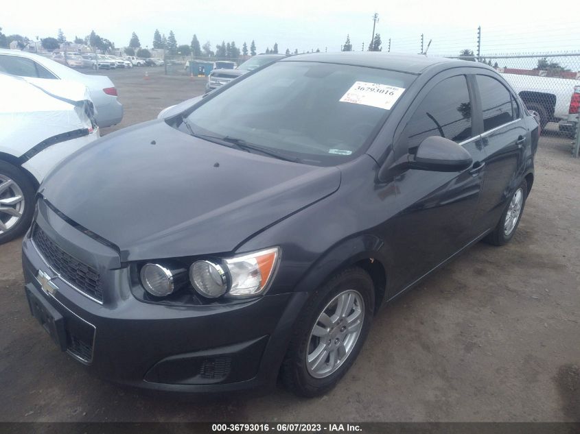 2013 CHEVROLET SONIC LT - 1G1JC5SG5D4186693