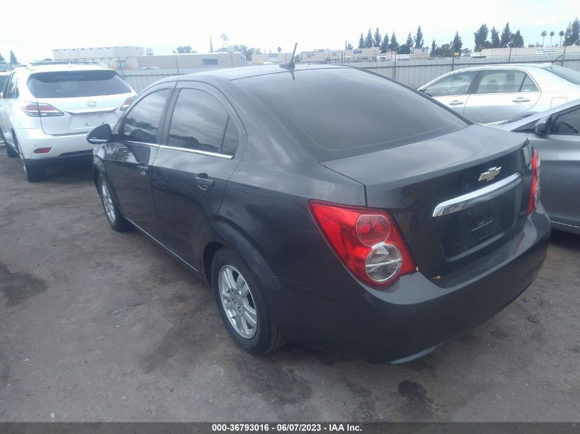 2013 CHEVROLET SONIC LT - 1G1JC5SG5D4186693