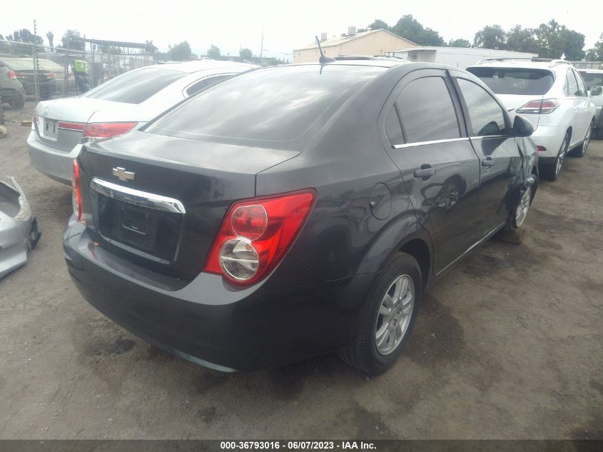 2013 CHEVROLET SONIC LT - 1G1JC5SG5D4186693