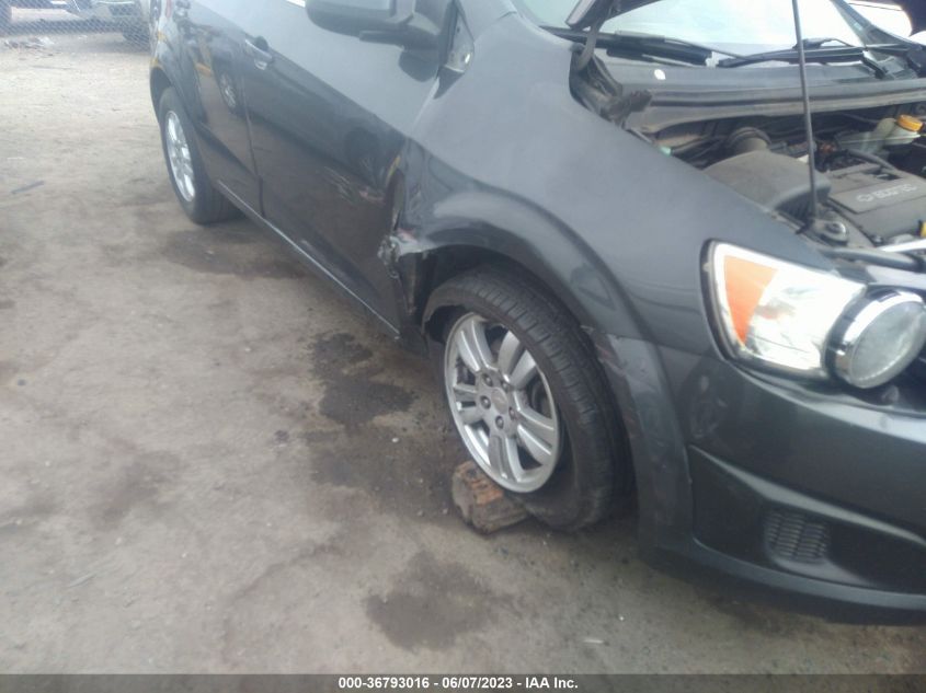 2013 CHEVROLET SONIC LT - 1G1JC5SG5D4186693