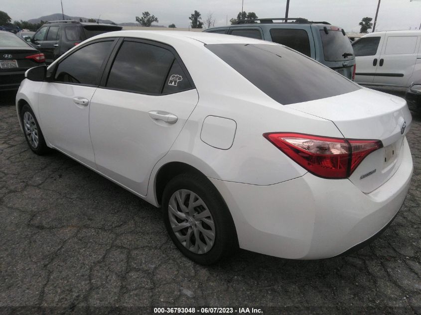 2018 TOYOTA COROLLA L/LE/XLE/SE/XSE - 2T1BURHE6JC053701