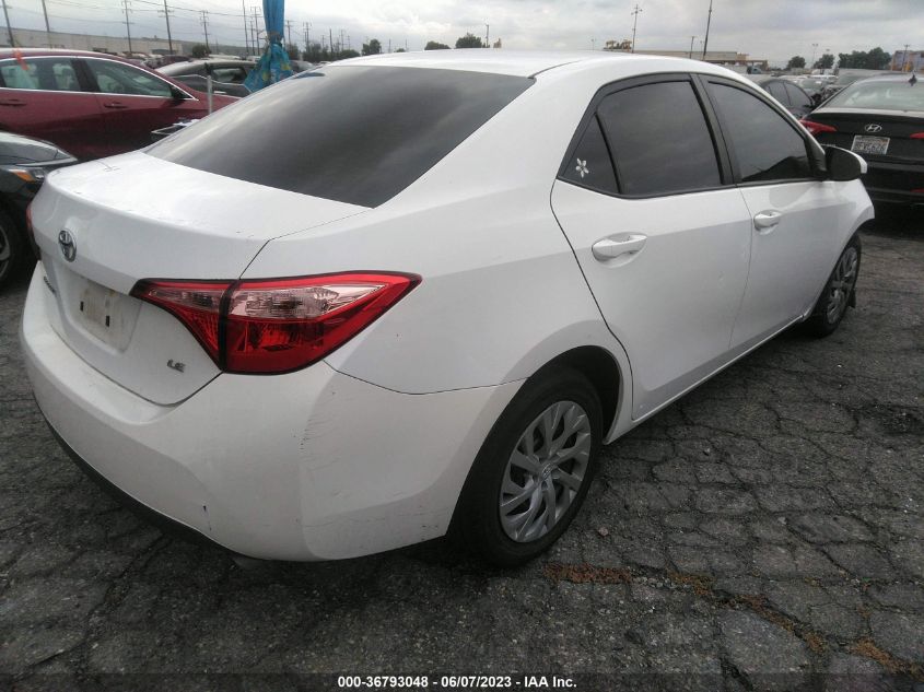 2018 TOYOTA COROLLA L/LE/XLE/SE/XSE - 2T1BURHE6JC053701