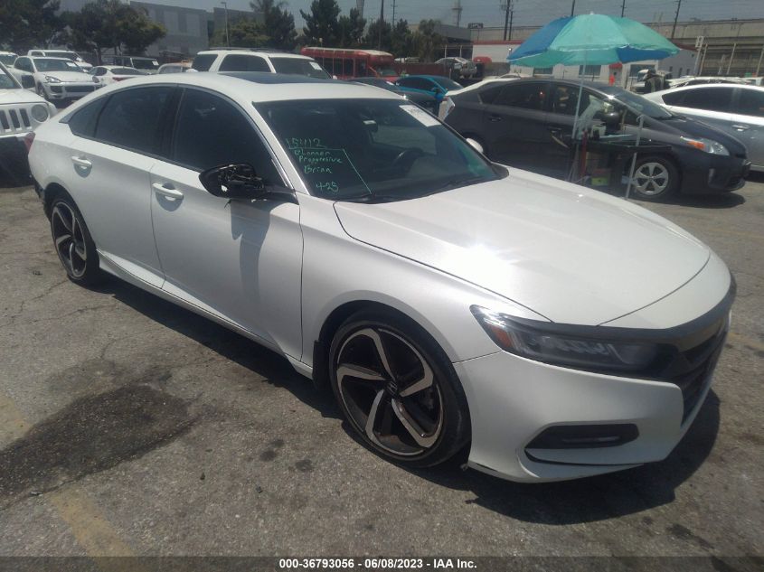 2018 HONDA ACCORD SEDAN SPORT 2.0T - 1HGCV2F38JA050556