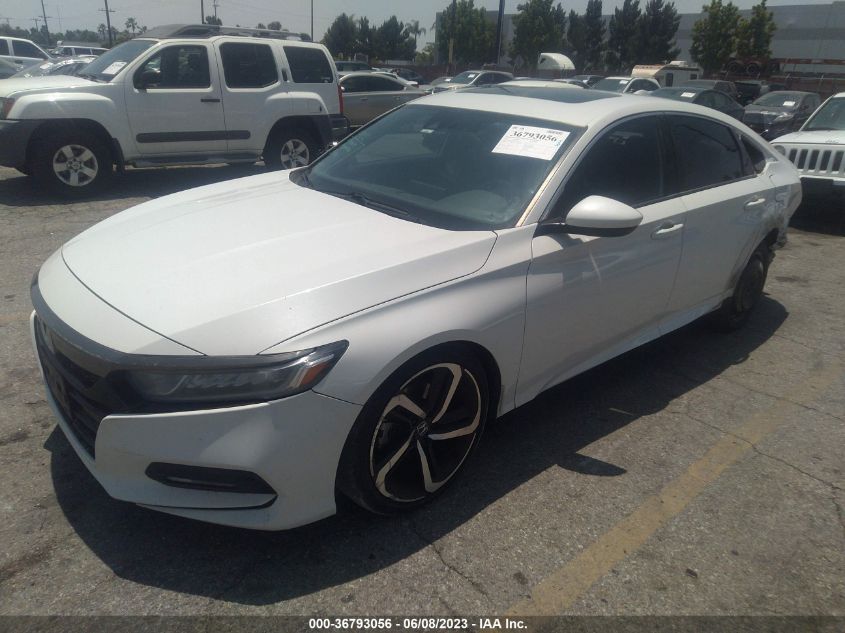 2018 HONDA ACCORD SEDAN SPORT 2.0T - 1HGCV2F38JA050556