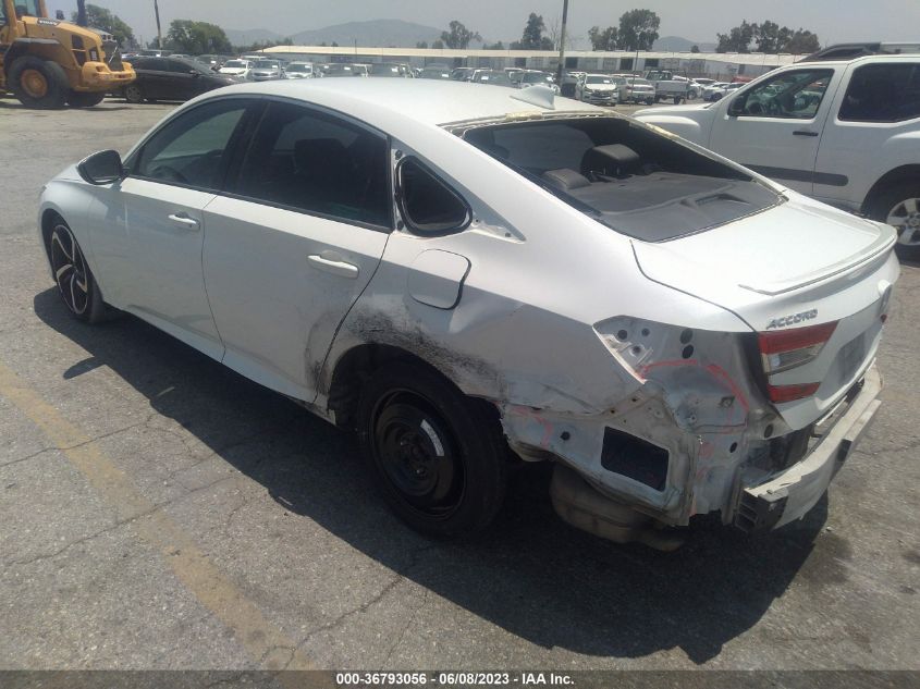 2018 HONDA ACCORD SEDAN SPORT 2.0T - 1HGCV2F38JA050556