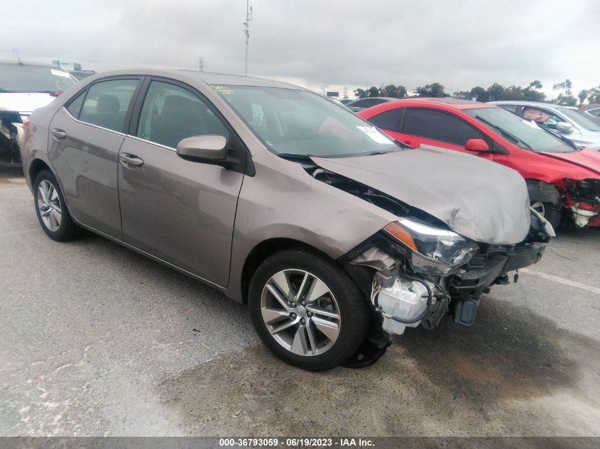 2014 TOYOTA COROLLA LE ECO - 5YFBPRHE8EP003122