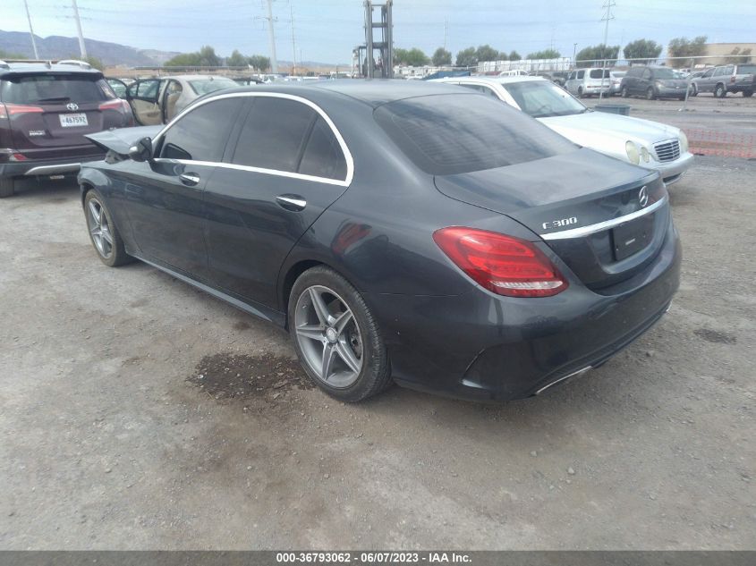 2015 MERCEDES-BENZ C 300 4MATIC 55SWF4KB8FU015076