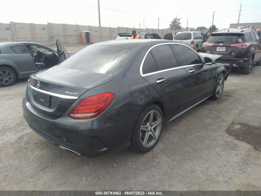 2015 MERCEDES-BENZ C 300 4MATIC 55SWF4KB8FU015076