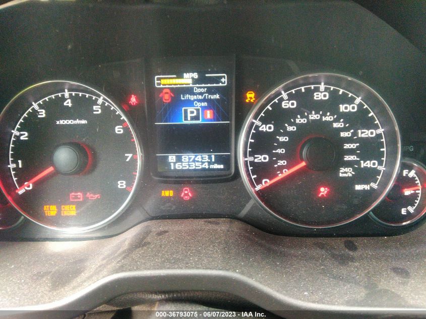 2013 SUBARU OUTBACK 2.5I LIMITED - 4S4BRBKC8D3293017