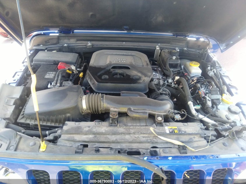VIN 1C4HJXDN6LW124385 2020 JEEP WRANGLER UNLIMITED SPORT S
