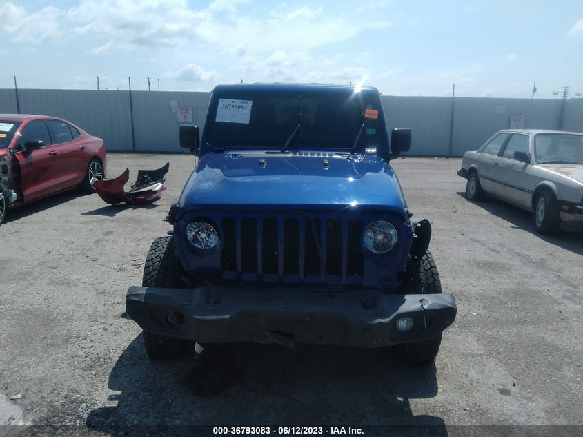 VIN 1C4HJXDN6LW124385 2020 JEEP WRANGLER UNLIMITED SPORT S