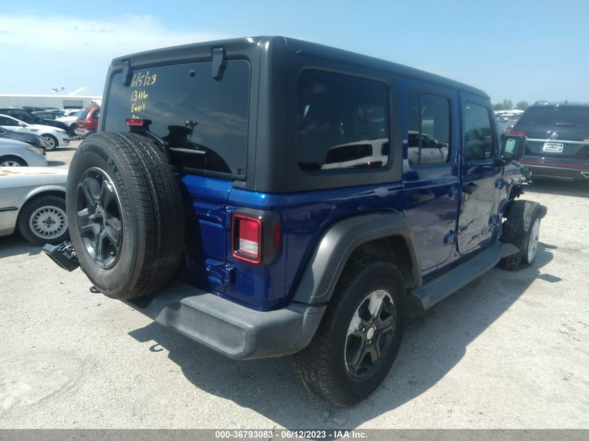 VIN 1C4HJXDN6LW124385 2020 JEEP WRANGLER UNLIMITED SPORT S