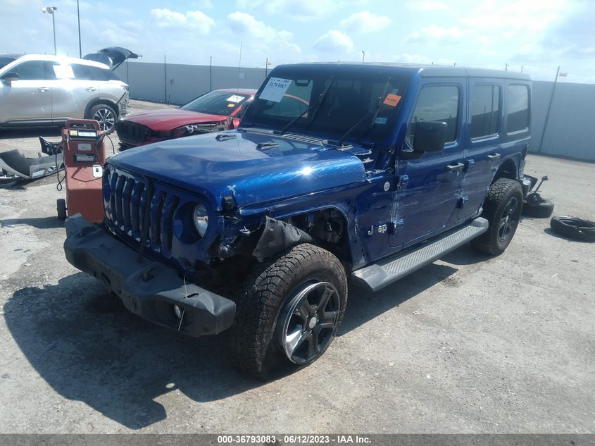 VIN 1C4HJXDN6LW124385 2020 JEEP WRANGLER UNLIMITED SPORT S
