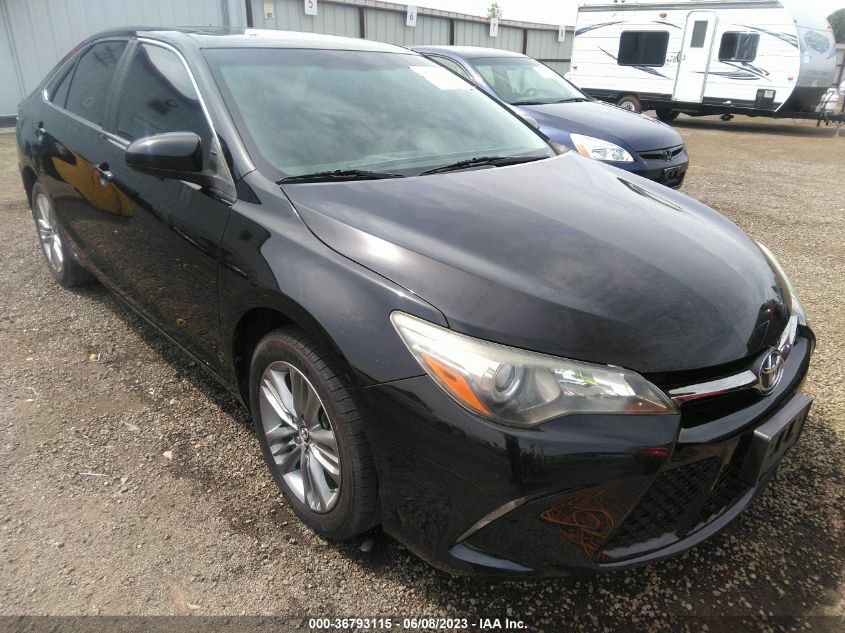 2016 TOYOTA CAMRY XLE/SE/LE/XSE - 4T1BF1FK7GU520295