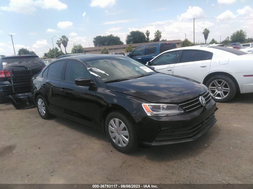 2015 VOLKSWAGEN JETTA SEDAN 2.0L S - 3VW1K7AJ7FM335810