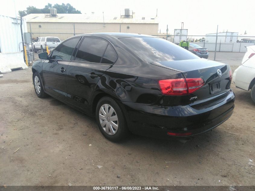 2015 VOLKSWAGEN JETTA SEDAN 2.0L S - 3VW1K7AJ7FM335810