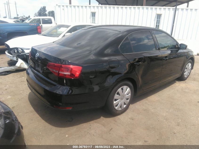 2015 VOLKSWAGEN JETTA SEDAN 2.0L S - 3VW1K7AJ7FM335810