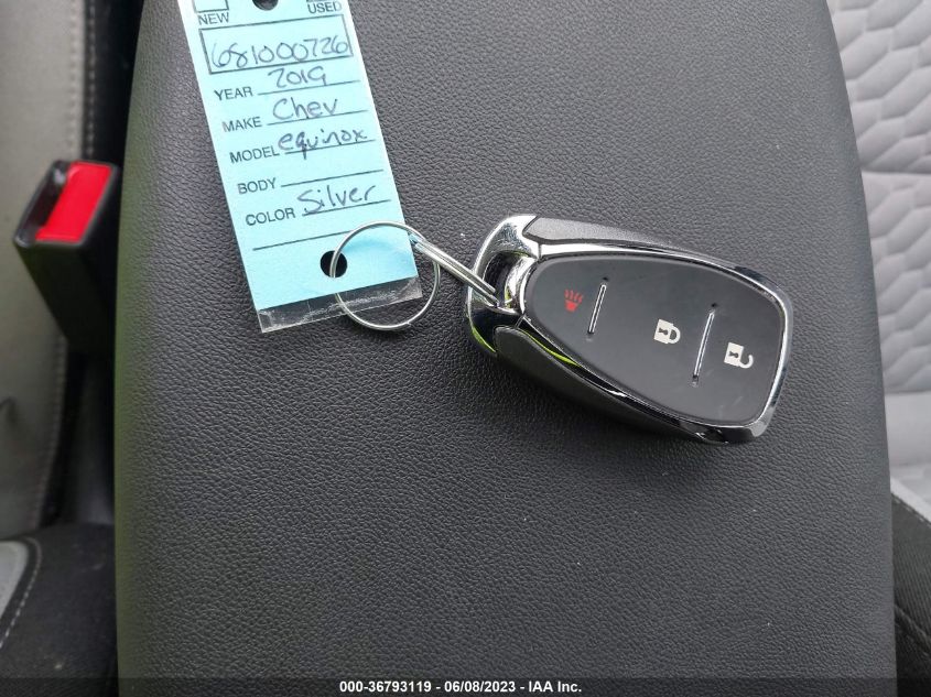2019 CHEVROLET EQUINOX LS - 3GNAXHEV2KS617521