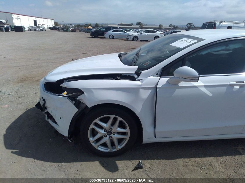 2016 FORD FUSION SE - 3FA6P0H75GR144943