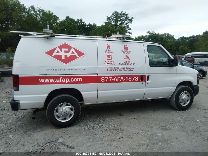 2013 FORD ECONOLINE CARGO VAN COMMERCIAL/RECREATIONAL 1FTNE2EW1DDA83890