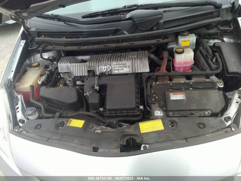 2014 TOYOTA PRIUS FOUR/FIVE/THREE/ONE/TWO - JTDKN3DU5E0362714