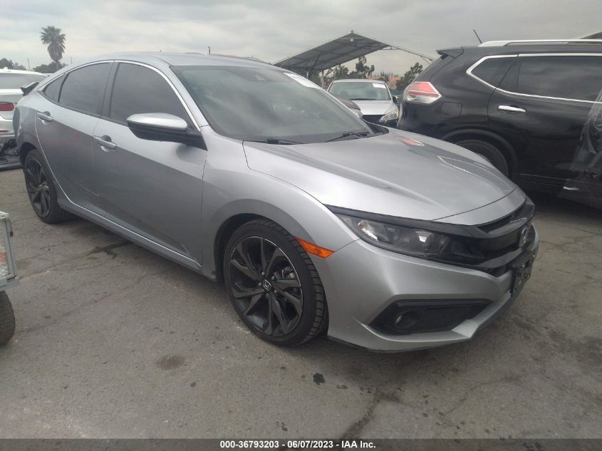 2020 HONDA CIVIC SEDAN SPORT - 2HGFC2F87LH530638