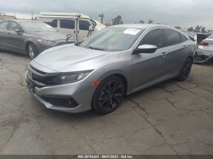 2020 HONDA CIVIC SEDAN SPORT - 2HGFC2F87LH530638