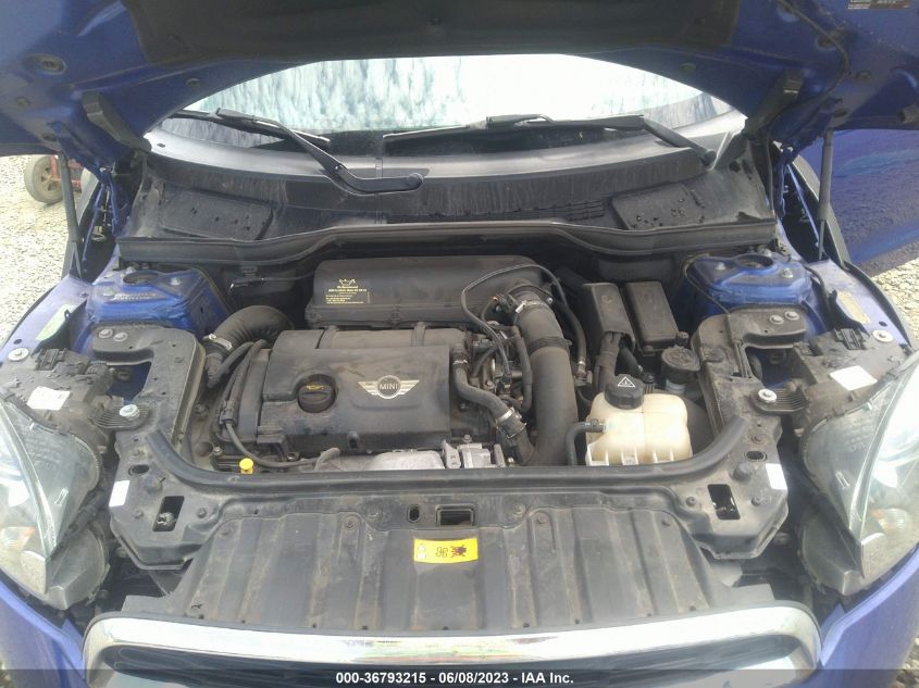 2013 MINI COOPER PACEMAN S WMWSS5C57DWN66499