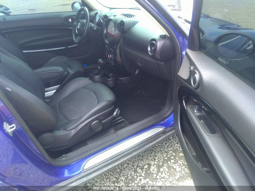 2013 MINI COOPER PACEMAN S WMWSS5C57DWN66499