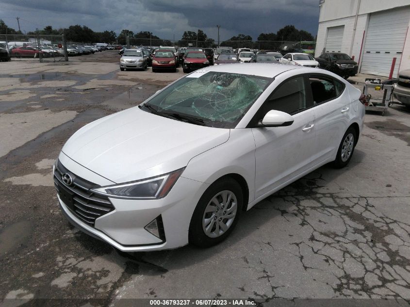 2019 HYUNDAI ELANTRA SE - 5NPD74LF2KH457208