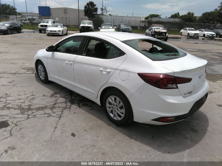 2019 HYUNDAI ELANTRA SE - 5NPD74LF2KH457208