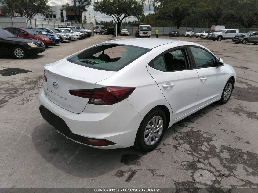 2019 HYUNDAI ELANTRA SE - 5NPD74LF2KH457208