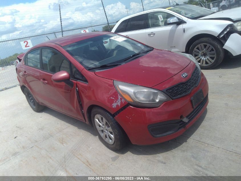 2015 KIA RIO LX - KNADM4A39F6436077