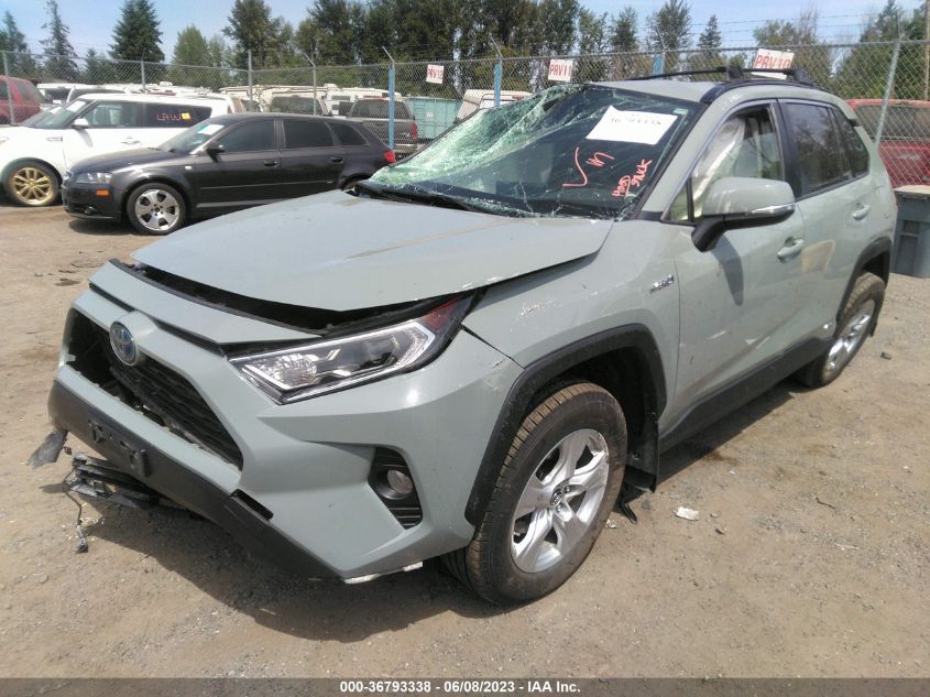 2019 TOYOTA RAV4 HYBRID XLE - JTMRWRFV2KD028973