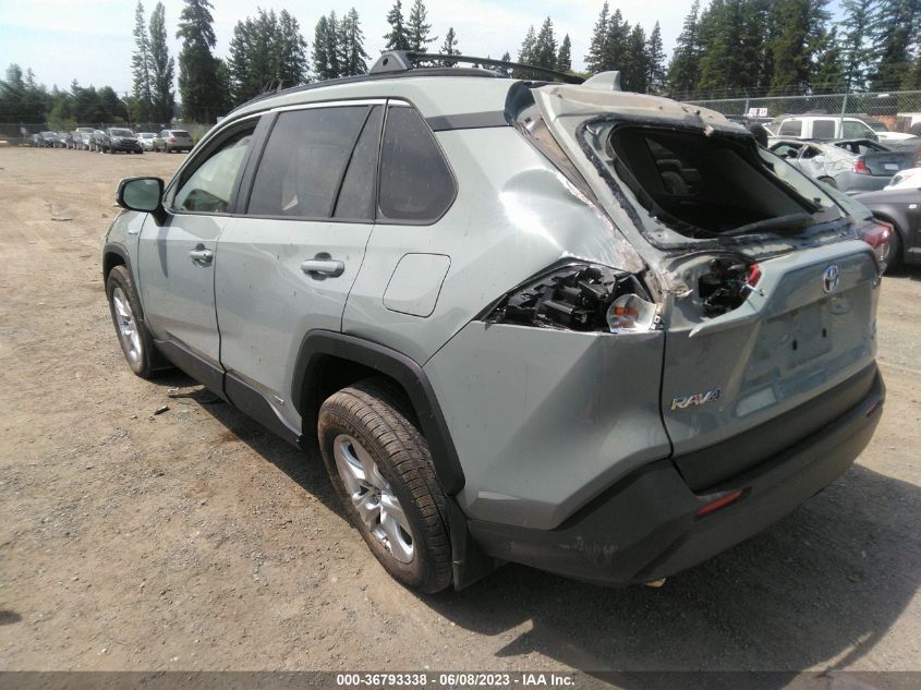 2019 TOYOTA RAV4 HYBRID XLE - JTMRWRFV2KD028973