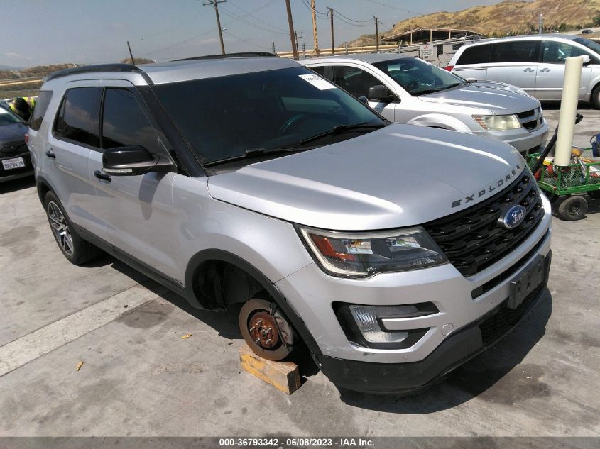 2016 FORD EXPLORER SPORT - 1FM5K8GT0GGB96307
