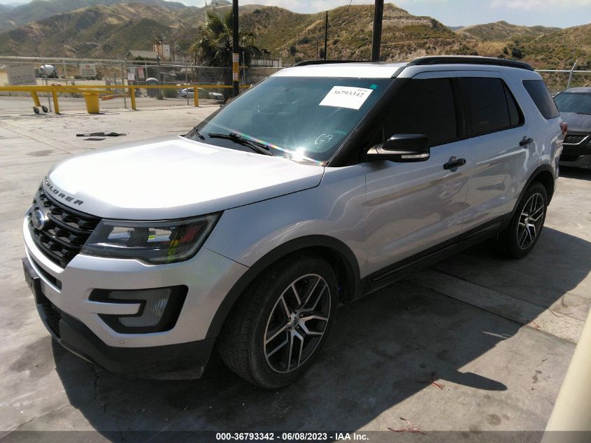 2016 FORD EXPLORER SPORT - 1FM5K8GT0GGB96307