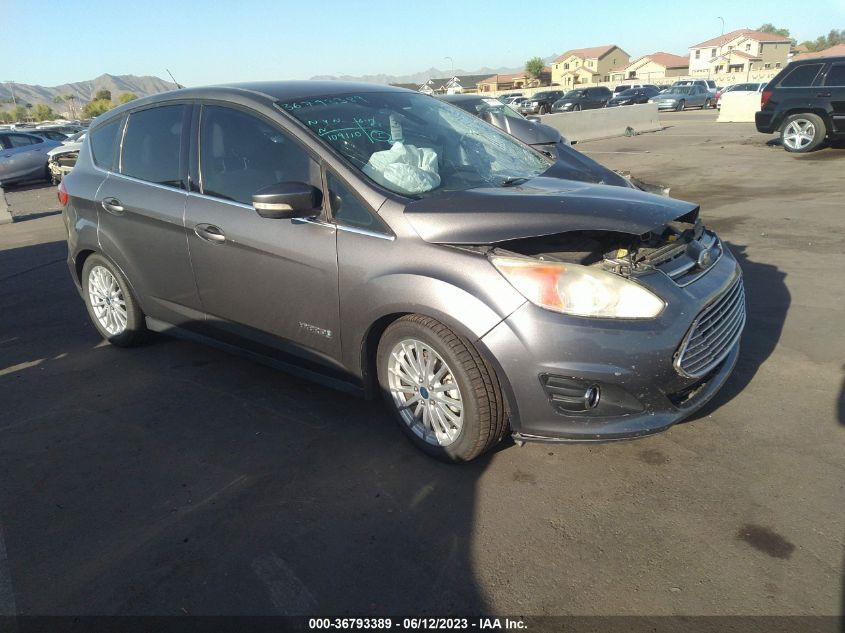 2013 FORD C-MAX HYBRID SEL - 1FADP5BUXDL526981