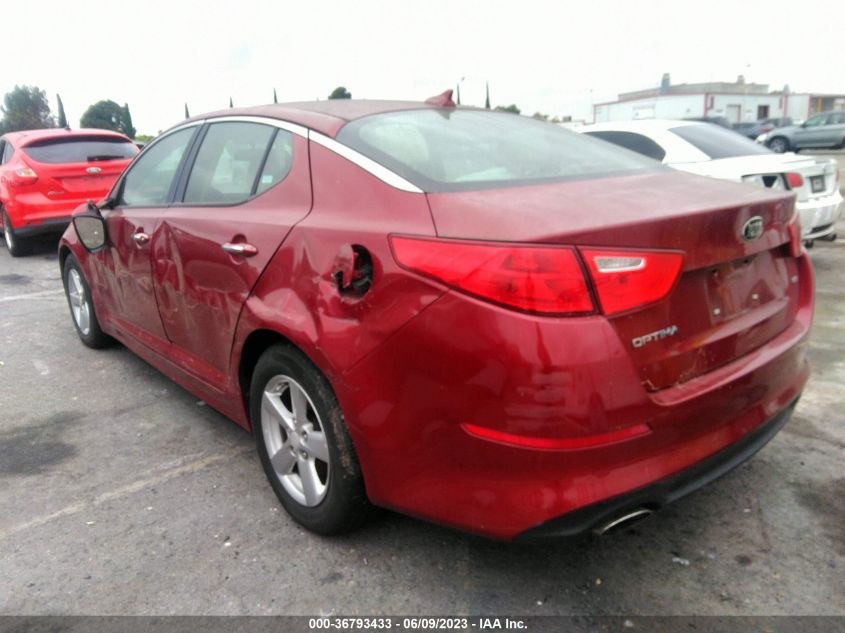 2015 KIA OPTIMA LX - 5XXGM4A73FG393991