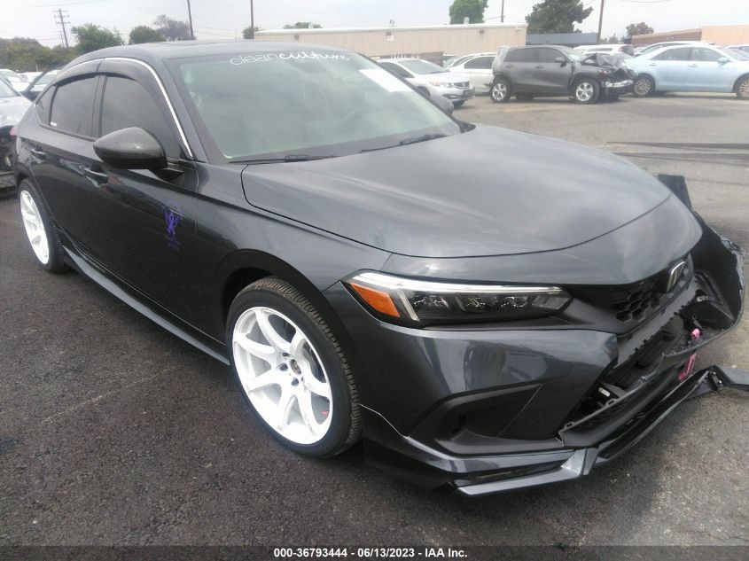 2022 HONDA CIVIC HATCHBACK EX-L - 19XFL1H78NE009830