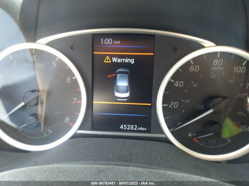 2019 NISSAN SENTRA SV - 3N1AB7AP5KY309946