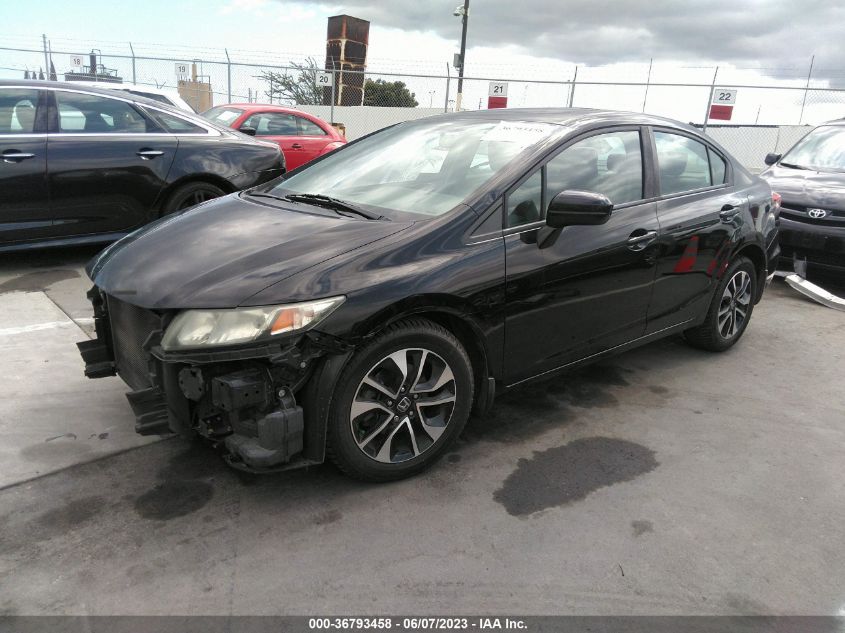 2014 HONDA CIVIC SEDAN EX - 19XFB2F83EE216534
