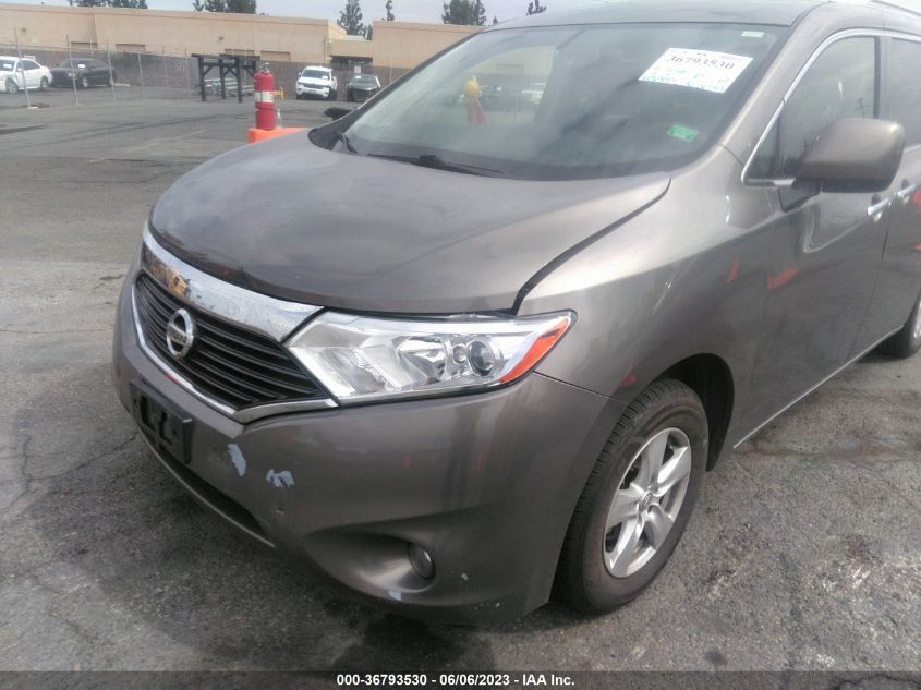 2016 NISSAN QUEST SV/S/PLATINUM/SL - JN8AE2KP2G9153954