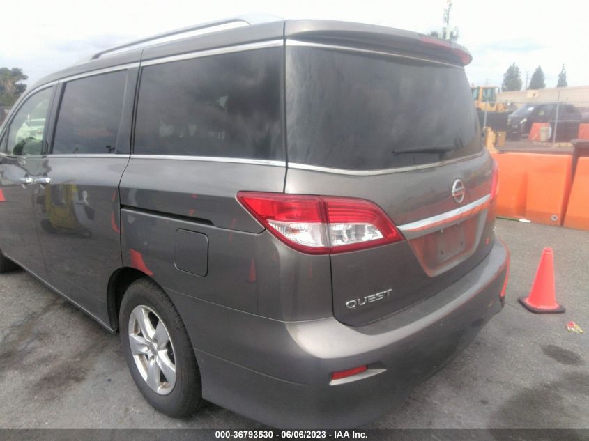 2016 NISSAN QUEST SV/S/PLATINUM/SL - JN8AE2KP2G9153954