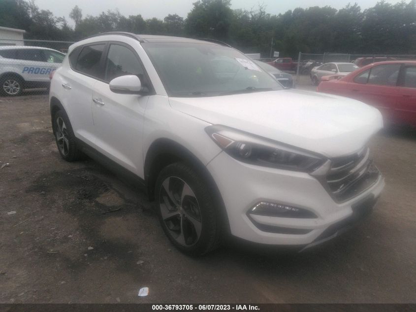 2016 HYUNDAI TUCSON LIMITED - KM8J33A21GU085796
