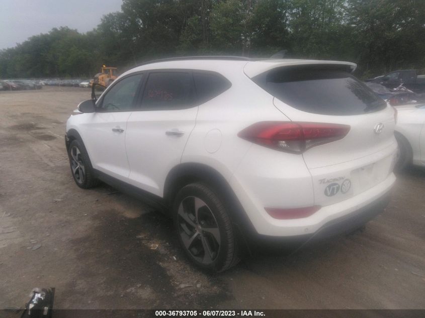 2016 HYUNDAI TUCSON LIMITED - KM8J33A21GU085796