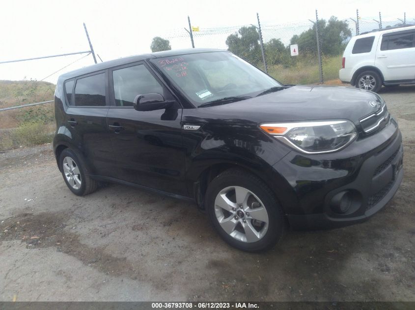 2019 KIA SOUL BASE - KNDJN2A28K7650528