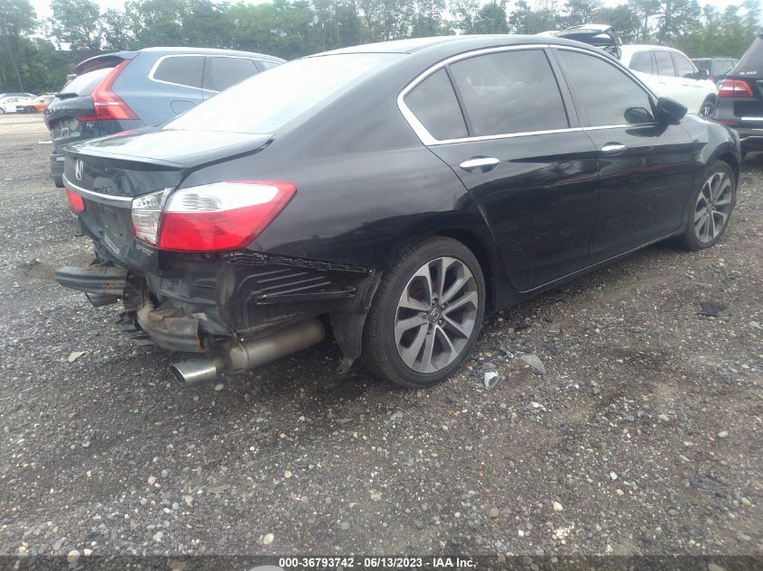 2015 HONDA ACCORD SEDAN SPORT - 1HGCR2F56FA201388