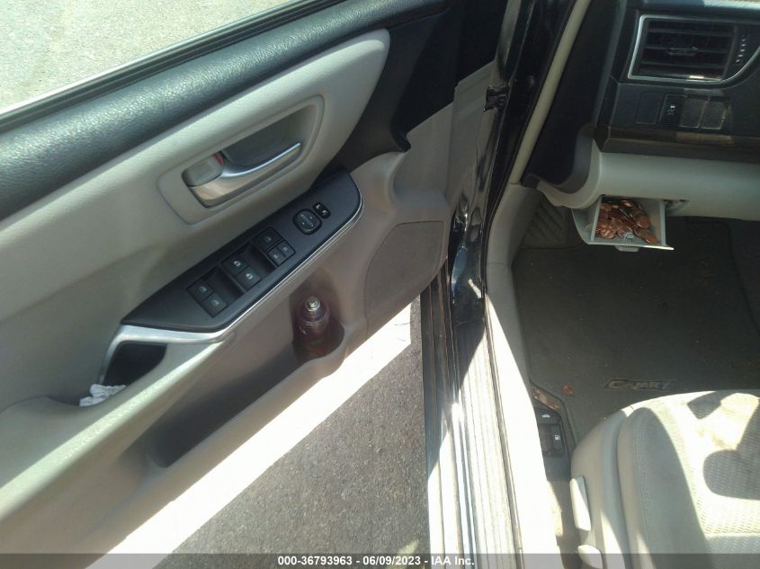 2016 TOYOTA CAMRY XLE/SE/LE/XSE - 4T4BF1FK1GR562614
